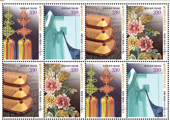 한땀 한땀 ‘한국의 솜씨’ 우표에 새겨넣다