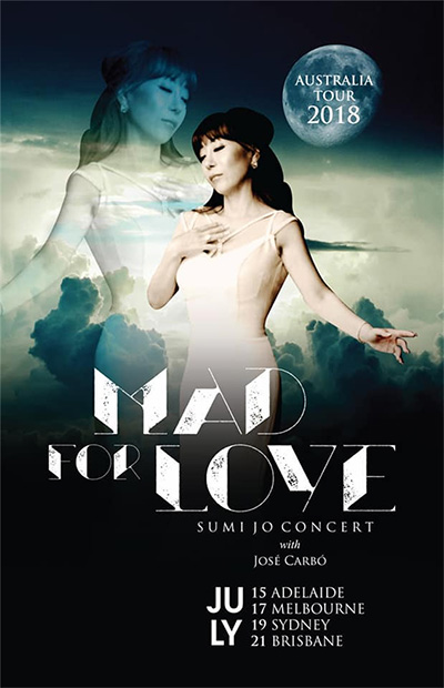 <조수미 ‘Mad for Love Concert with Jose Carbo’ 홍보 포스터 – 출처 : 조수미 페이스북>