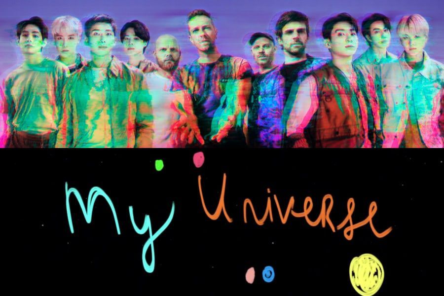 <말레이시아 아이튠즈 '톱 송' 차트 1위를 기록한 Coldpay X BTS의 'My Universe' - 출처: 워너뮤직코리아>