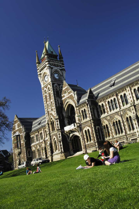 뉴질랜드 최초의 대학인 오타고대학교(University of Otago), 출처: https://www.otago.ac.nz