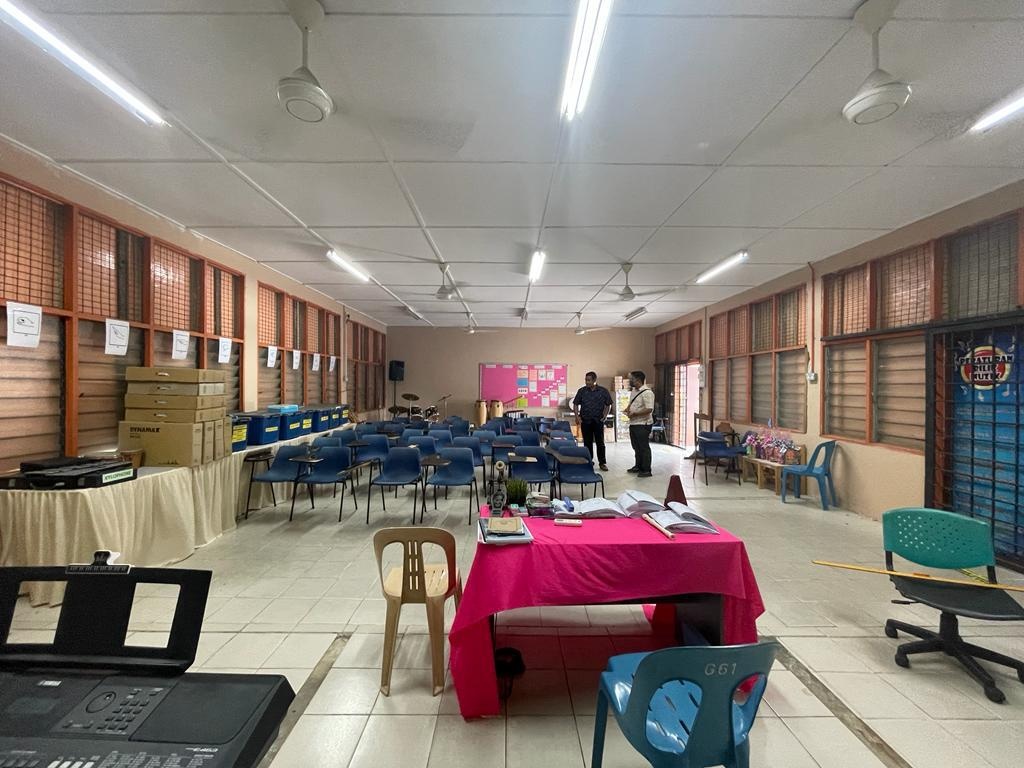 < '착한 한류 프로젝트'로 풀라우 인다 초등학교 음악실이 복합문화공간으로 변신할 예정이다 - 출처: Aemmax Concept 제공 >