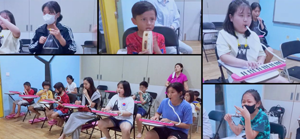 발리한국학교의 특별활동 시간(사진: 유튜브 '발리한국학교 소개 영상' 캡처)