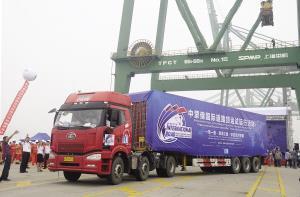 중국·몽골·러시아 국제화물운송 시운행…3국 경제통로 확대